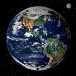 View of earth from space